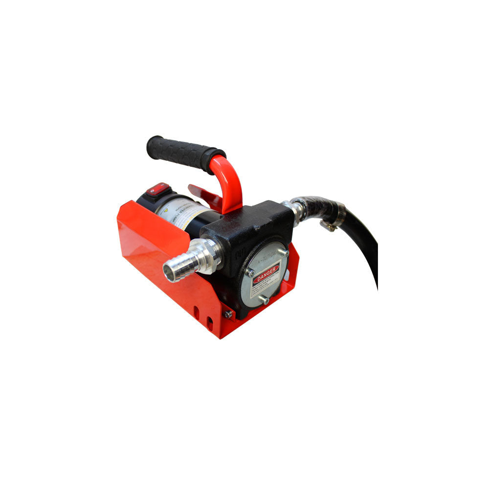 Diesel Kerosene Oil DC Fuel Transfer Pump 12V 40LPM 10.5GPM 30Mins Duty Cycle