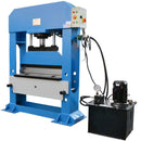 Electric 100 Ton Hydraulic Press Brake Bender Bending 3 Phase 220 Volt - 38" x 3/8"