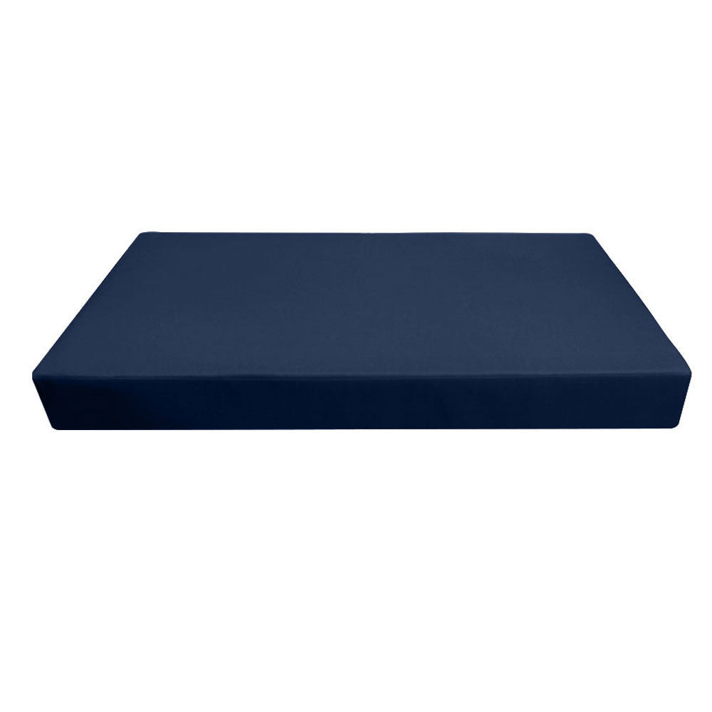 Outdoor daybed mattress fitted sheet cover — cover only