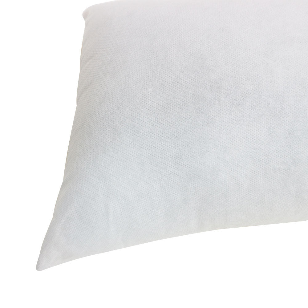 Single white cylindrical bolster cushion insert ā replacement for daybed/porch swing