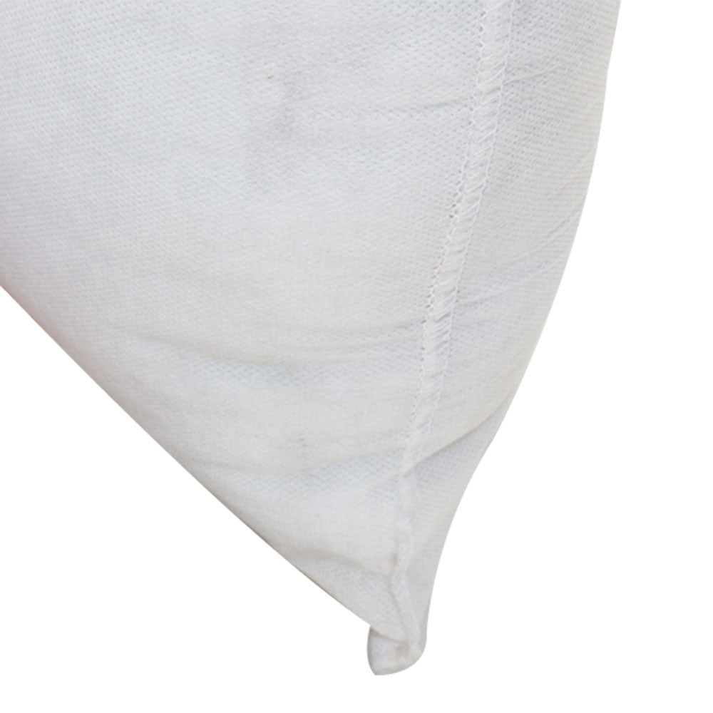 Replacement bolster pillow insert, white cylinder