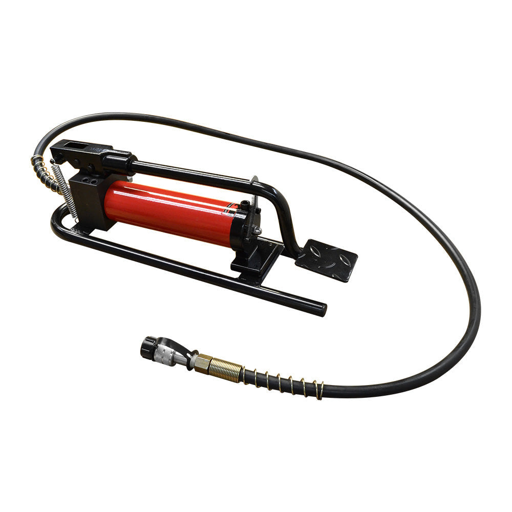 MF1 Manual 10,000 PSI Air Hydraulic Pump Foot 72" Hose & Coupler Included