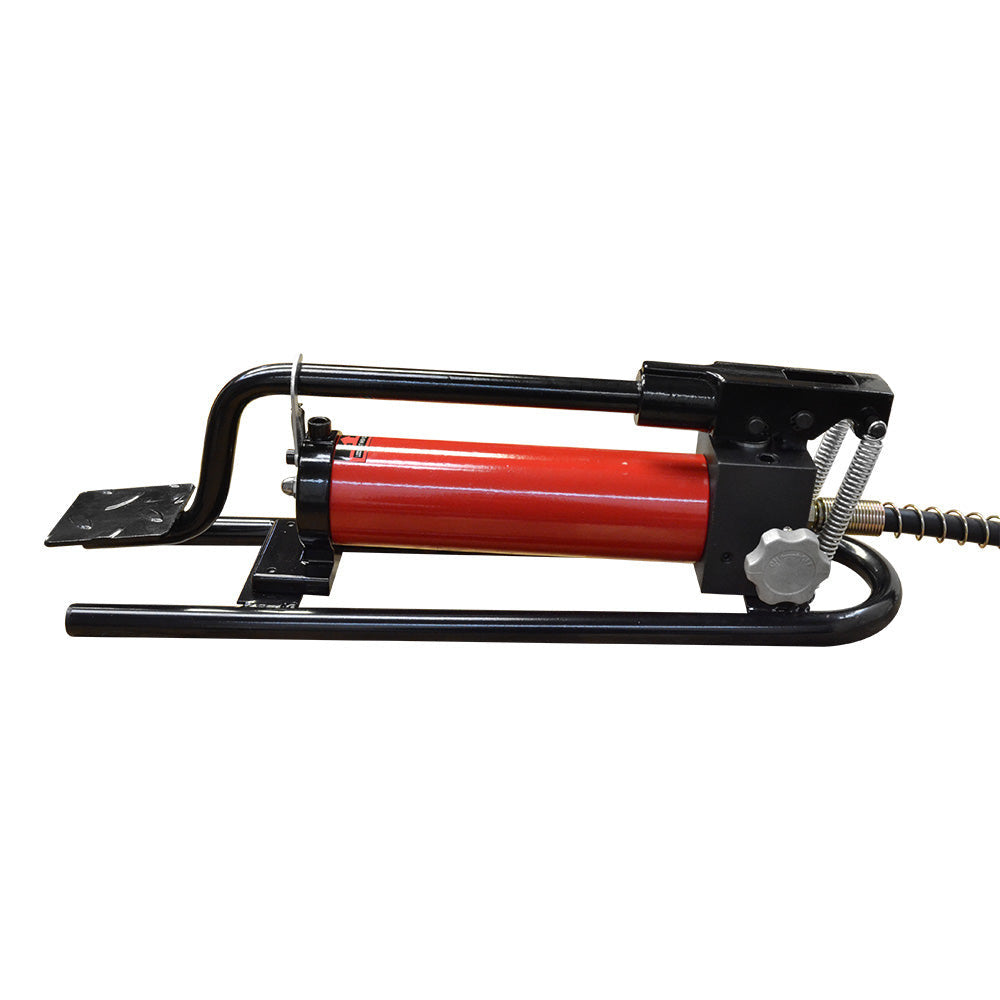 MF1 Manual 10,000 PSI Air Hydraulic Pump Foot 72" Hose & Coupler Included