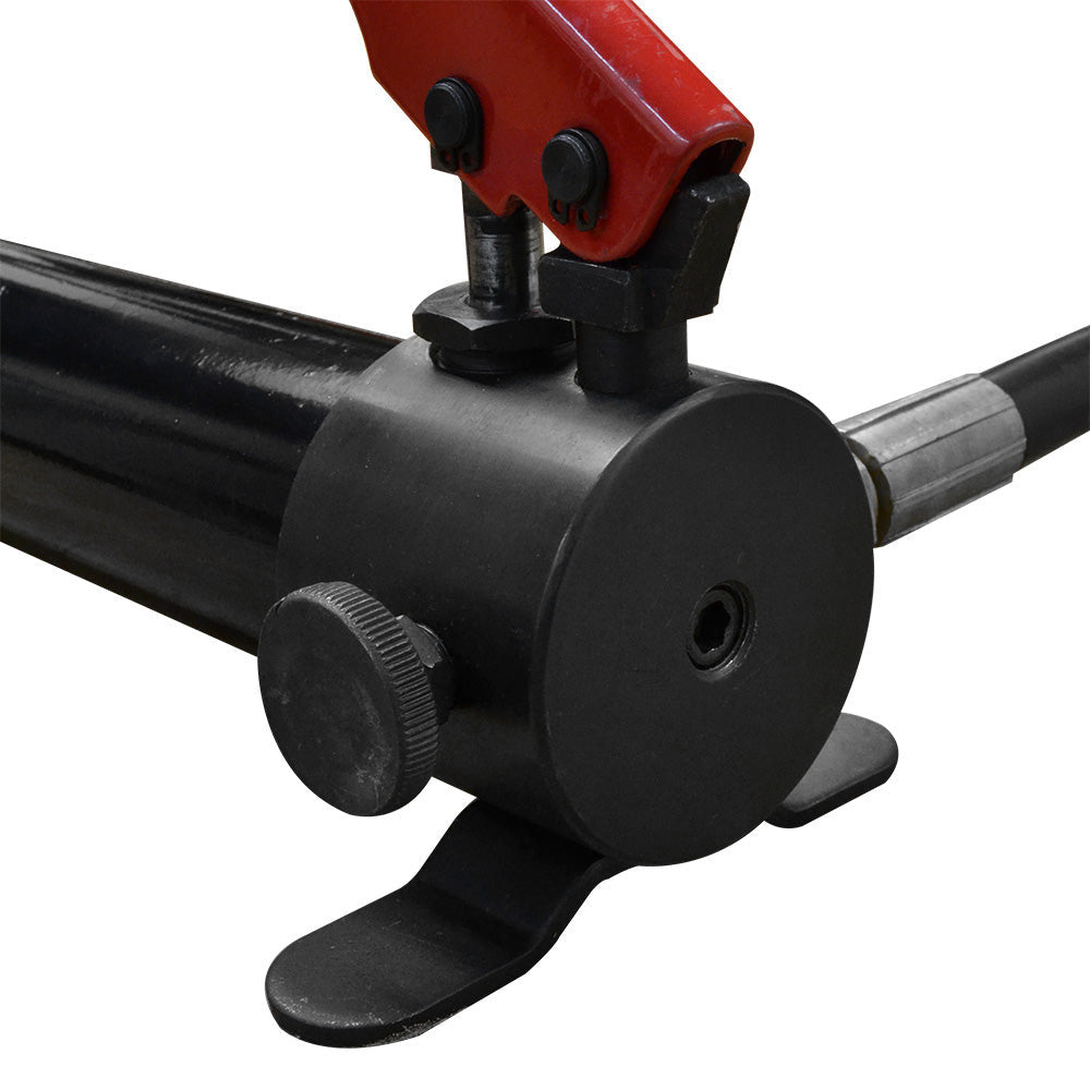MH1 Manual 8,700 PSI Air Hydraulic Hand Pump 35" Hose & Coupler Included