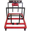 Mobile Engine Motor Testing Test Station Gauge Meters Stand