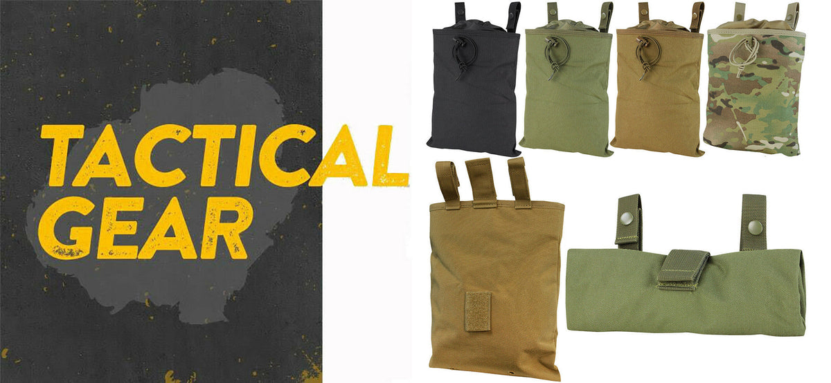 Condor Molle Tactical Foldable Recovery Pouch Carrying Case Mag Dump Holder-ACU