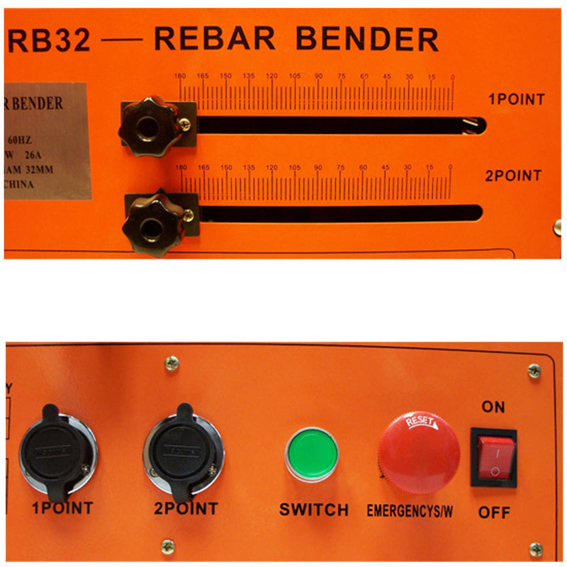 Portable 1-1/4" (32MM) REBAR BENDING BENDER