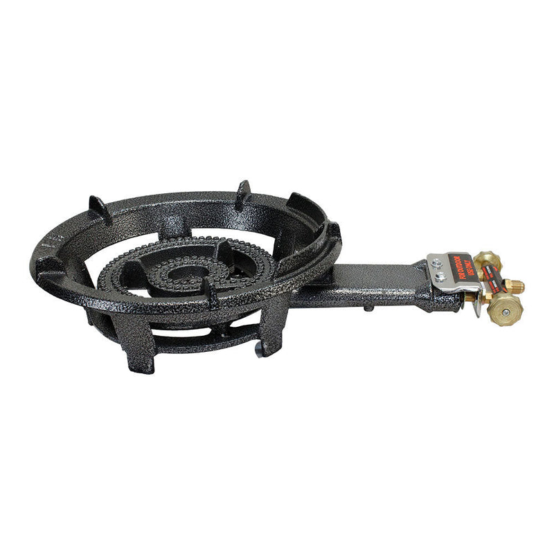 Portable Propane Super Gas Stove Burner Heavy Duty Cast Iron 13'' Outdoor Use Camping Cooker