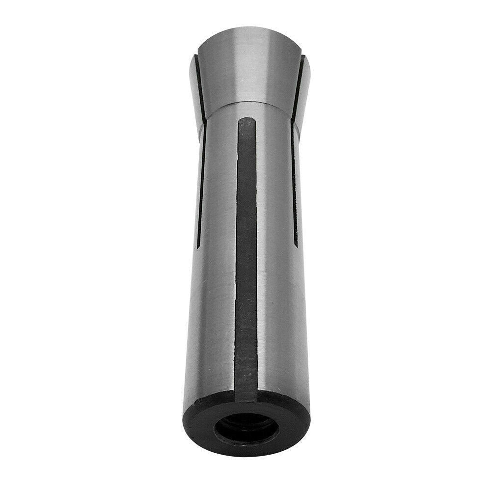 Precision 5/16" R8 Round Collet Drawbar Thread 7/16"- 20 Hardened And Ground