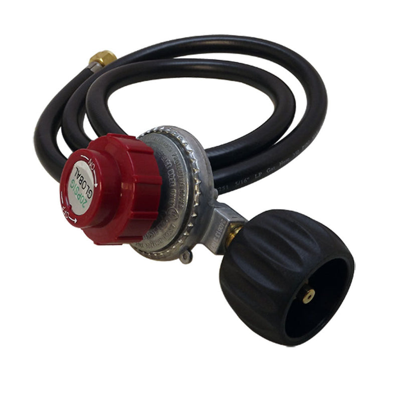 Propane Portable Gas Stove Burner Cooker High Pressure UL Regulator w- STAND