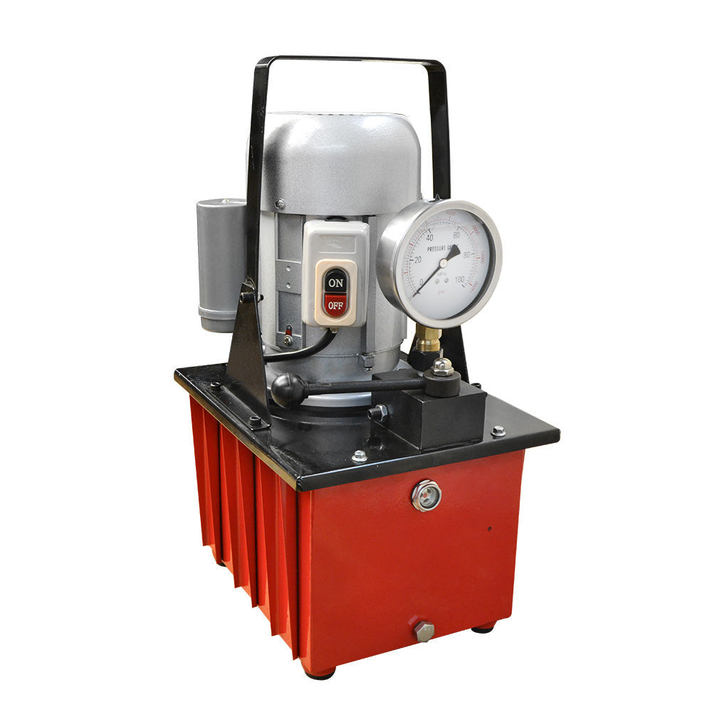 Single Acting 10,000 PSI Hydraulic Pump 8L Oil 110V Electric 1720RPM 5L Flow