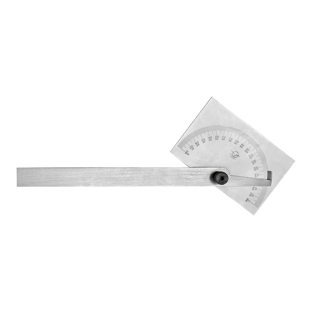 Stainless Steel 180 Degree Square Head Protractor