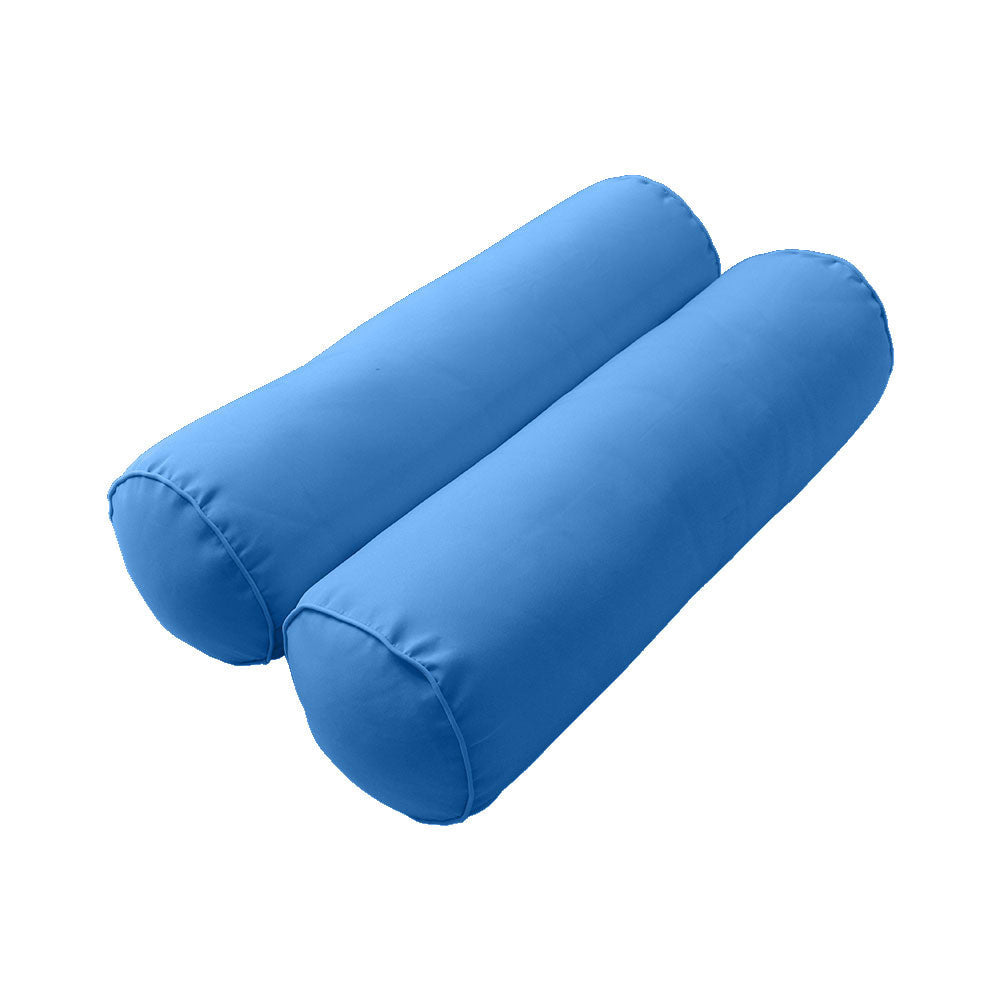 Style2 Twin Size 5PC Pipe Outdoor Daybed Mattress Cushion Bolster Pillow Slip Cover Complete Set AD102