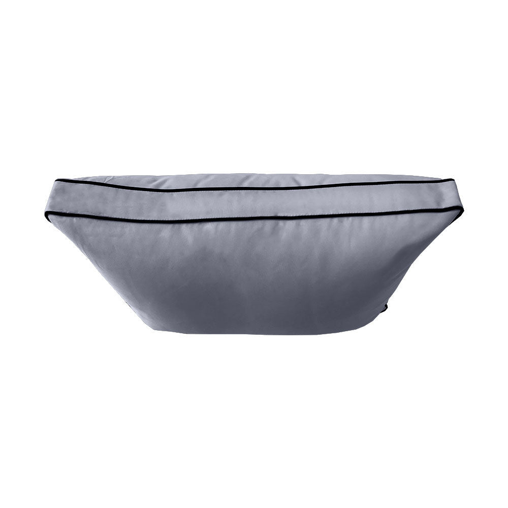 STYLE 3 - Mattress & Pillow Bolster Cushion for Outdoor Indoor Daybed Porch Swing Bed Contrast Trim Full Size AD001 | COVERS ONLY |