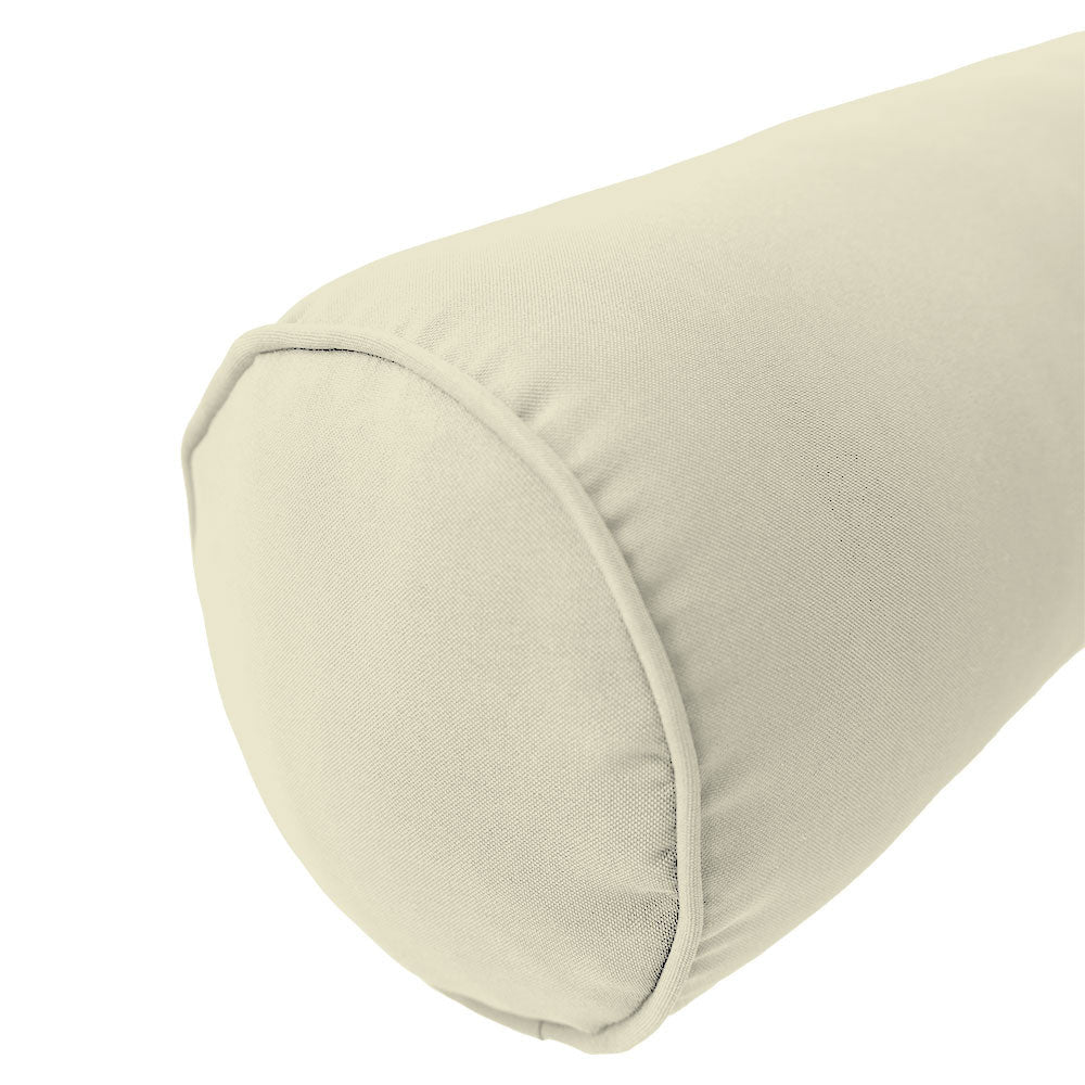 Style6 Full Size 4PC Pipe Trim Outdoor Daybed Mattress Cushion Bolster Pillow Slip Cover COMPLETE SET AD005