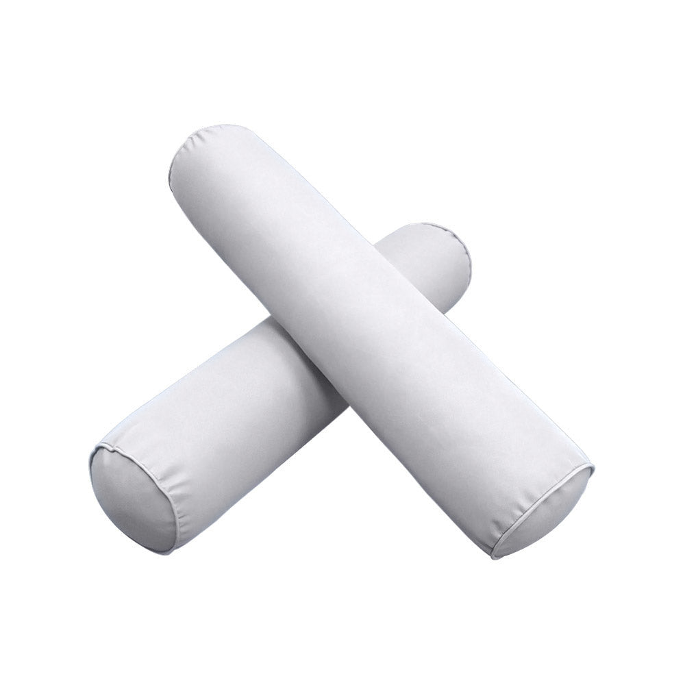 Style6 Full Size 4PC Pipe Trim Outdoor Daybed Mattress Cushion Bolster Pillow Slip Cover COMPLETE SET AD105