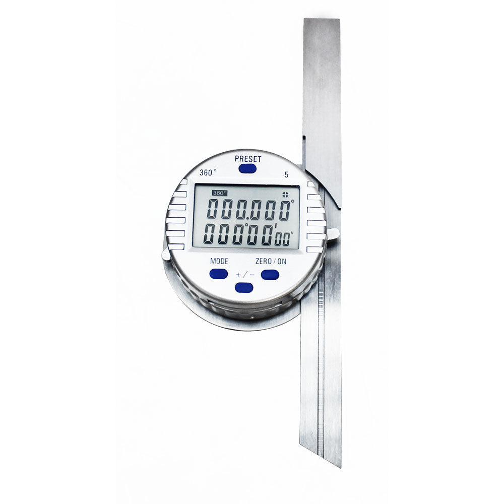 Universal Digital Protractor measurement 0-360 Degree Resolution 30'' Ruler