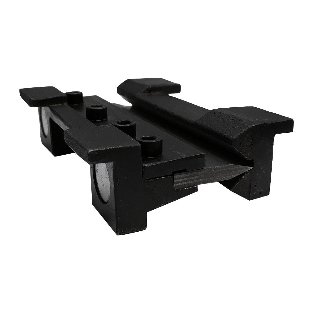 Vise Mount 4" Press Brake Bender Attachment, Bends 14 Gauge Mild Steel and 1/8" Aluminum, Sheet Metal Bending Tool for Fabrication, Workshop, and DIY Projects