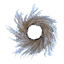 24'' Botanical Artificial Pampas Grass Wreath Home Christmas Wedding Decoration