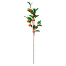12 Pcs 35" Spring Botanical Artificial Orange Fruit Spray Faux Flower Home Decor