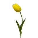 36 Pc Artificial Foam 15" Real Touch Yellow Tulip Flower Faux Flower Silk Floral