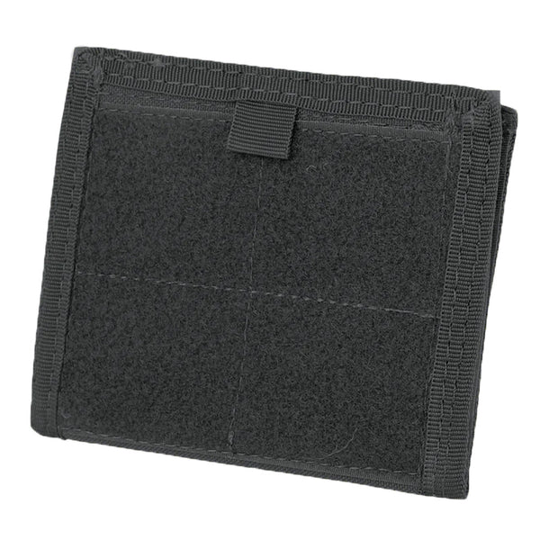 Condor Tactical Zipper Pocket MOLLE PALS Modular Card ID Panel Wallet Pouch - Black