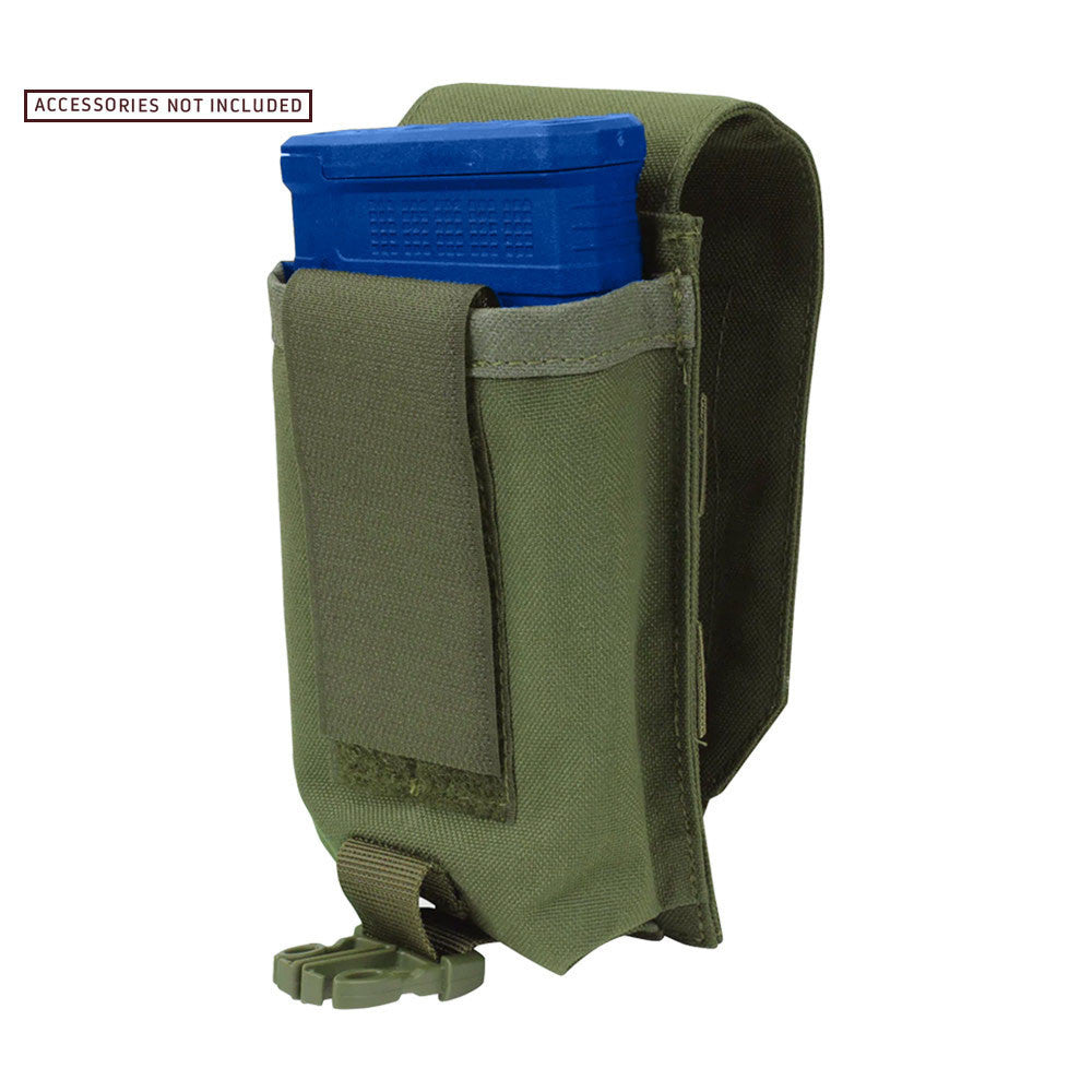 Condor Tactical Hook and Loop Buckled Universal Magazine Mag Pouch OD Green