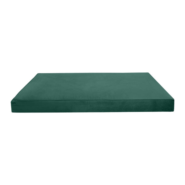 Same Pipe 6" Twin Size 75x39x6 Velvet Indoor Daybed Mattress Fitted Sheet |COVER ONLY|-AD317
