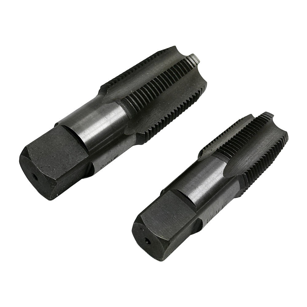 6 Pc Carbon Steel NPT Pipe Tap Set 1/8",1/4",3/8",1/2",3/4",1" Size Threader Set