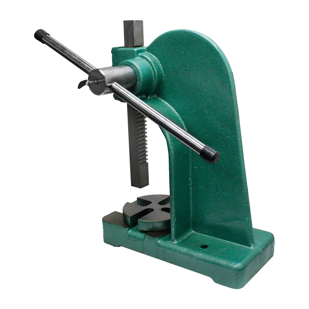 Heavy Duty Cast Iron 1 Ton Arbor Press Bench Manual Punch Press Punching Hole