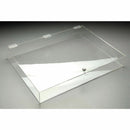 24x18x3 Flat Acrylic Display Case Lock With Keys Acrylic Locking Security Case