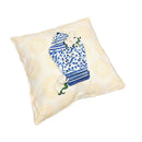 18" Magnolia Chinoiserie Jar Pillow Throw Pillow Decorative Cushion Cover