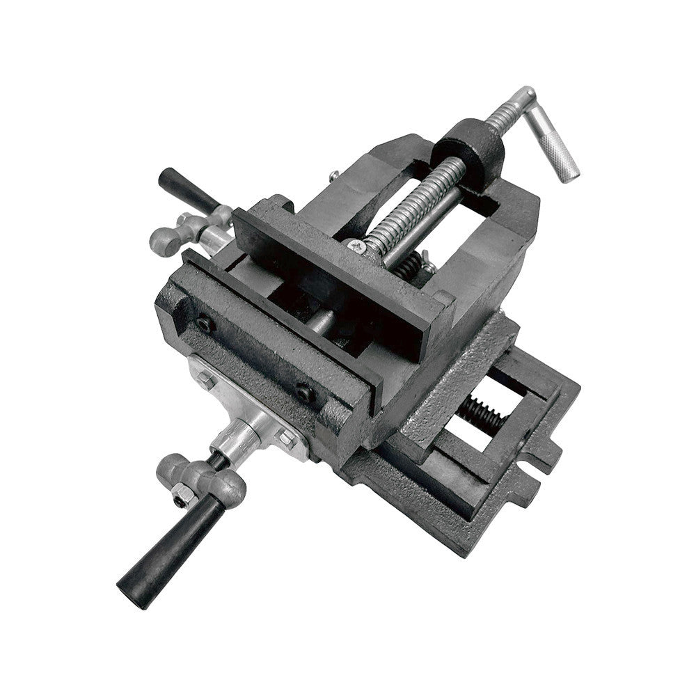 Heavy Duty 3" Cross Drill Press Vise Slide Milling 2 Way X-Y Clamp Sliding Vise