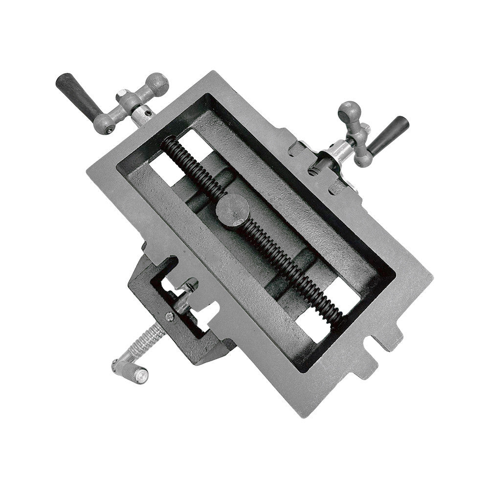 Heavy Duty 3" Cross Drill Press Vise Slide Milling 2 Way X-Y Clamp Sliding Vise