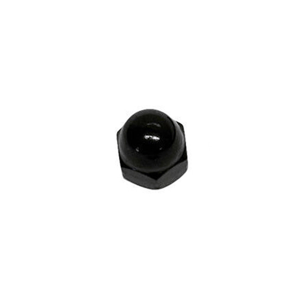 1/4" Acorn Dome Nut Right Hand Stainless Steel T316 Black Oxide Acorn Dome Nut