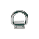 Marine Boat Stainless Steel T316 3/4" Bolt-On Lashing Ring D-Ring Anchor Ring