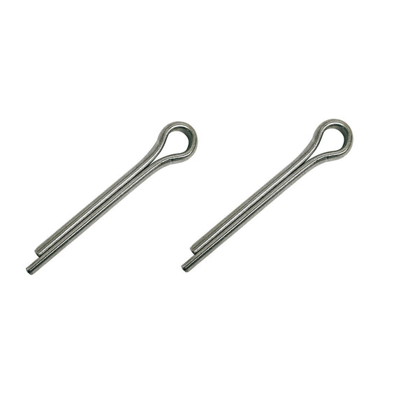 2Pc Marine Boat Stainless Steel 3/16"x1-3/4" Cotter Pin Clip Split Pin Hardware