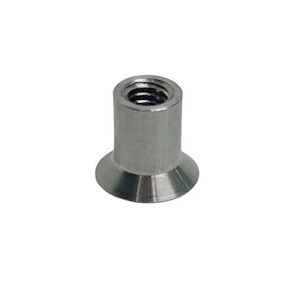 4Pc Marine Stainless Steel 1/4" Countersink End Cap 82 Degree Countersink Angle