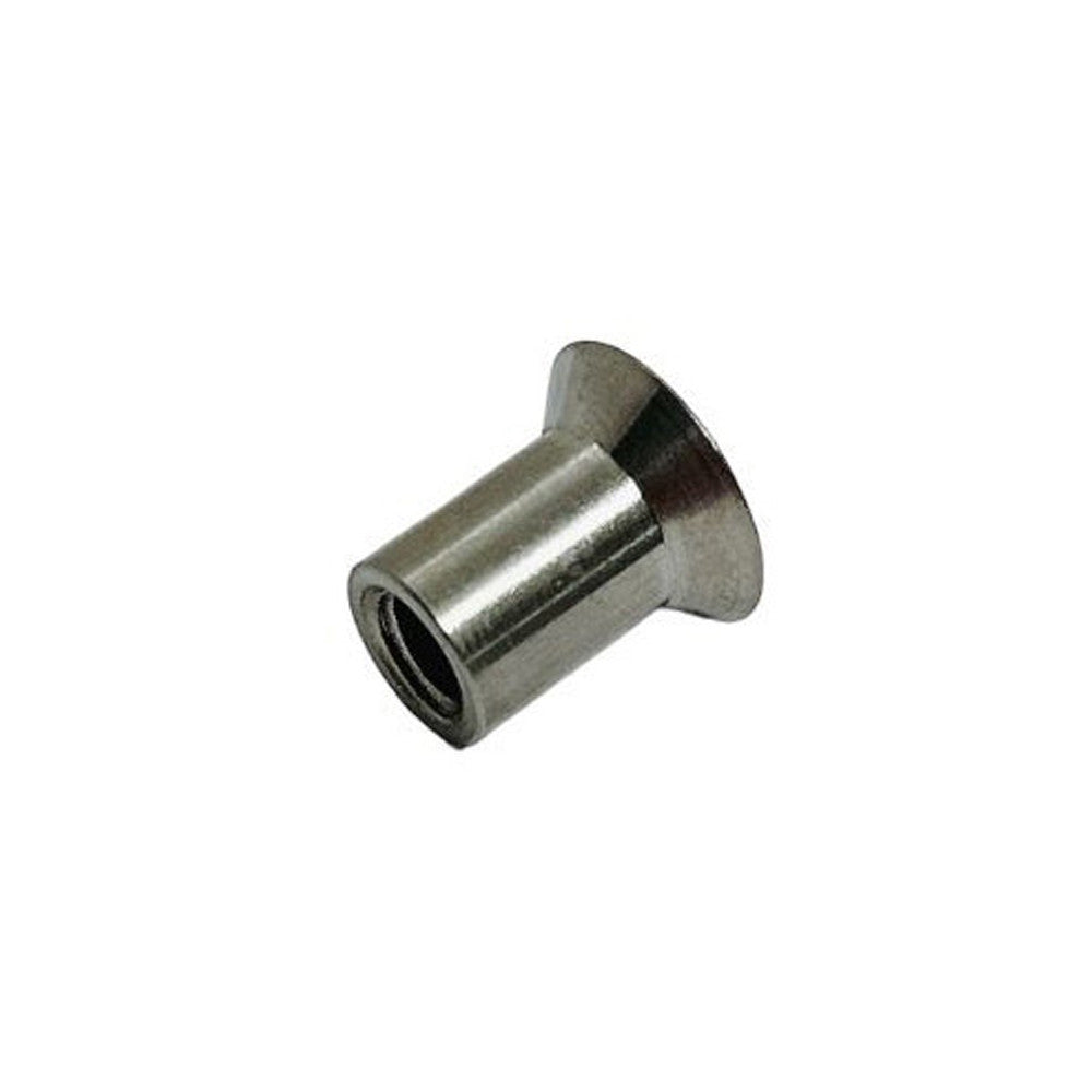 4Pc Marine Stainless Steel 1/4" Countersink End Cap 82 Degree Countersink Angle