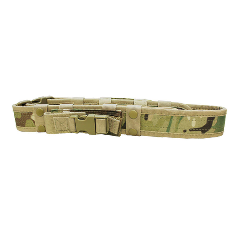 Molle Tactical Belt Combat Mag Pouch Duty Belt Up to 44-Inch