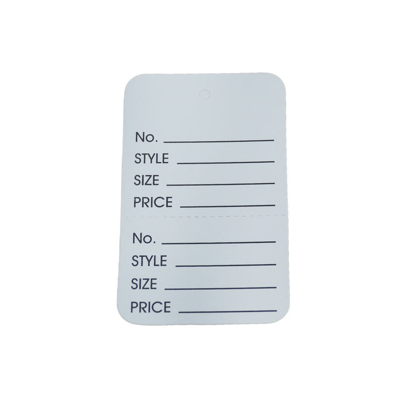 1000 PCS Large Merchandise Coupon Price Tags Without String 1-3/4" x 2-7/8"