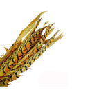 12 Pc 22" Yellow Ruby Faux Feather Spray Feather Bush Christmas Decor Flowers