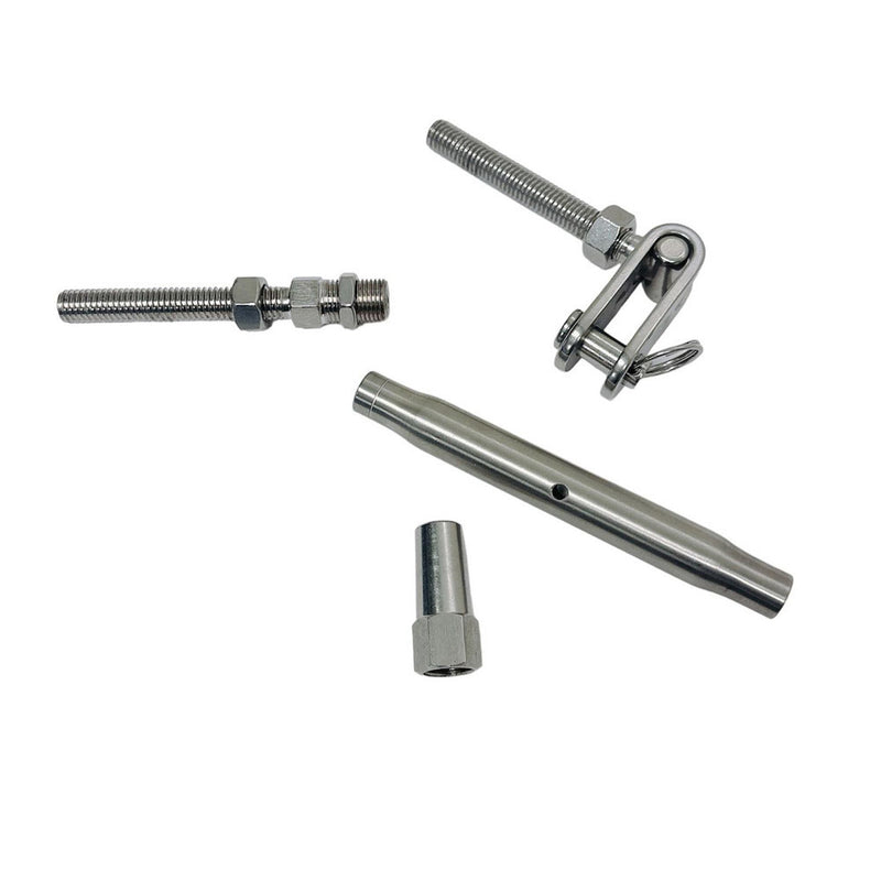 Marine Boat Stainless Steel T316 Toggle And Swageless Turnbuckle For Cable Wire