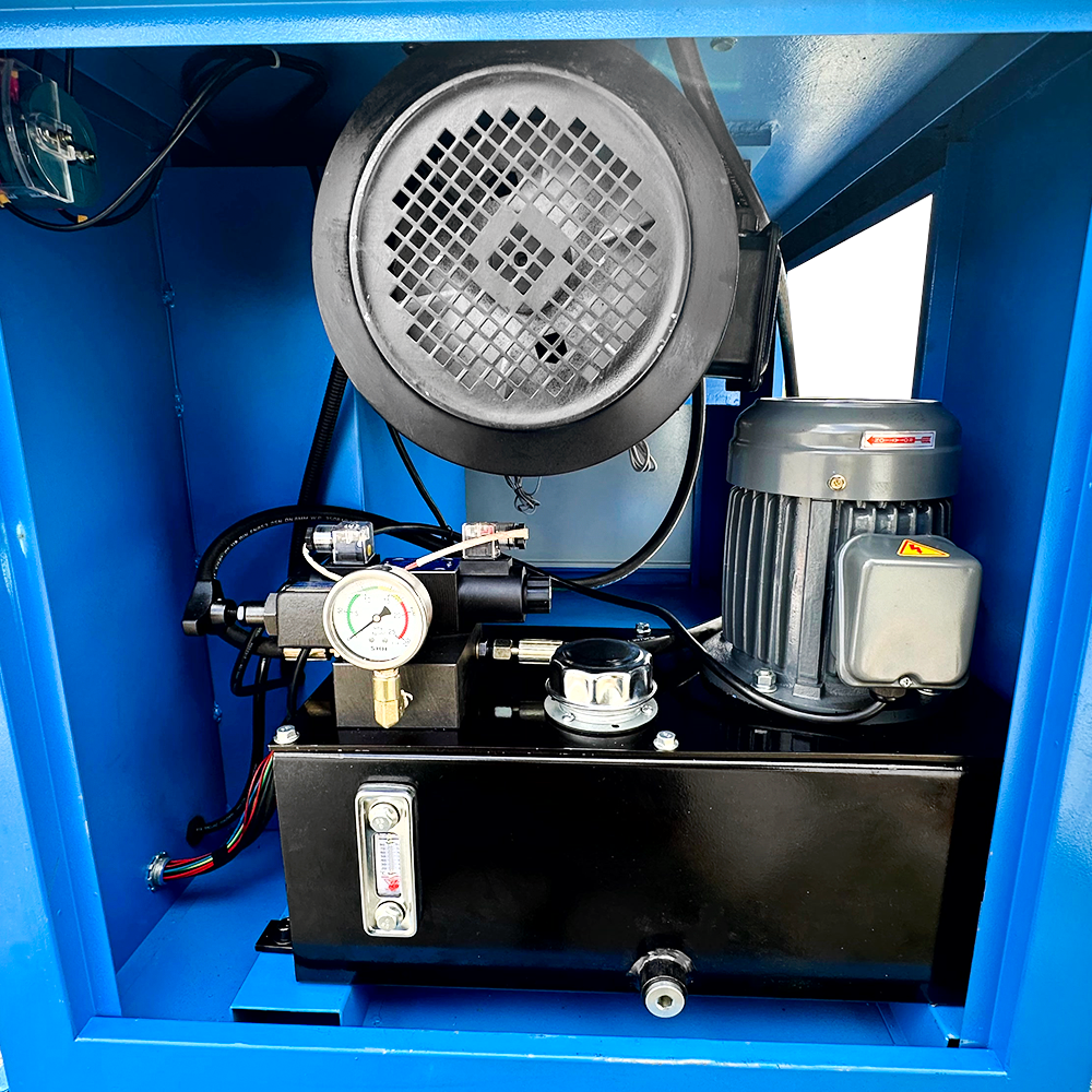 7HP Programmable Electric Hydraulic Tube Pipe Bender PLC Machine 3" & 2-3/8" Dies Included