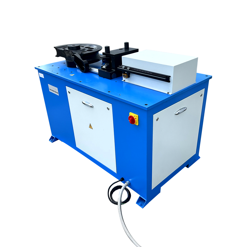 7HP Programmable Electric Hydraulic Tube Pipe Bender PLC Machine 3" & 2-3/8" Dies Included