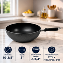 8"/9"/10"/11"/12"/13" Aluminum Nonstick Coating Frying Pan Cooking Pot Cookware