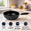 8"/9"/10"/11"/12"/13" Aluminum Nonstick Coating Frying Pan Cooking Pot Cookware