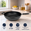 8"/9"/10"/11"/12"/13" Aluminum Nonstick Coating Frying Pan Cooking Pot Cookware