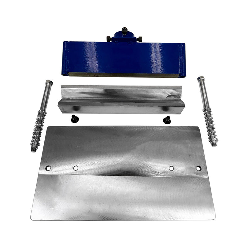 12" press brake V-block die for hydraulic shop press metal bending attachment