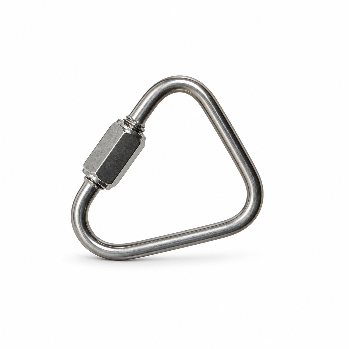 5 Pc Set Marine T316 Stainless Steel Delta Quick Link, Triangle Link Connector for Chain, Rope, Cable, Rigging, and Dock Hardware